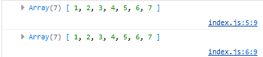 js array