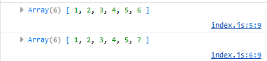 js array